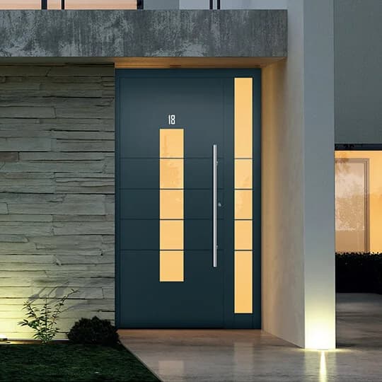 ALU-Bond paneli entrance door panel main view