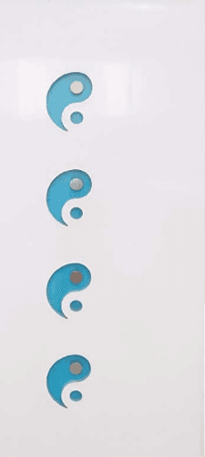 Entrance door panel INOX-01