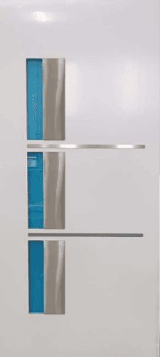 Entrance door panel INOX-12