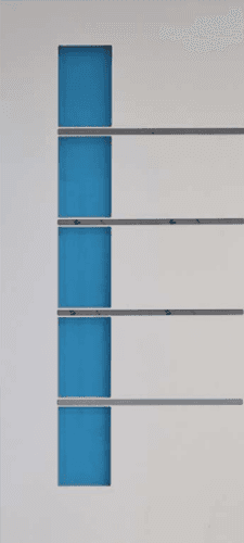 Entrance door panel INOX-13