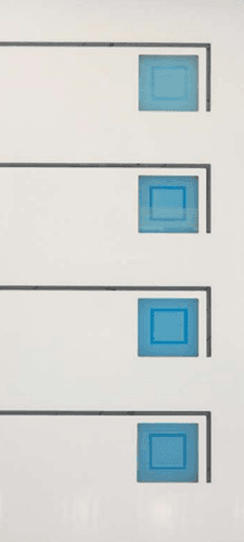 Entrance door panel INOX-18