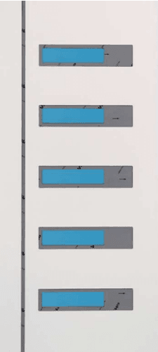 Entrance door panel INOX-20