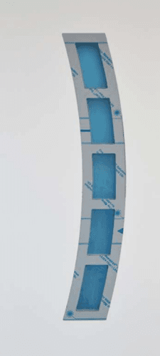 Entrance door panel INOX-27