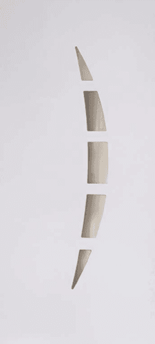 Entrance door panel INOX-03