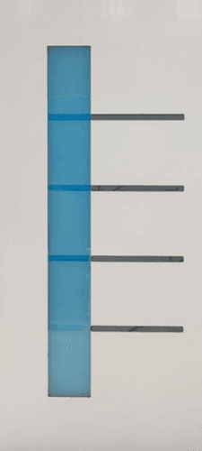 Entrance door panel INOX-08