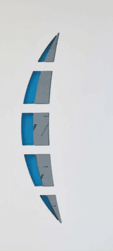 Entrance door panel INOX-09