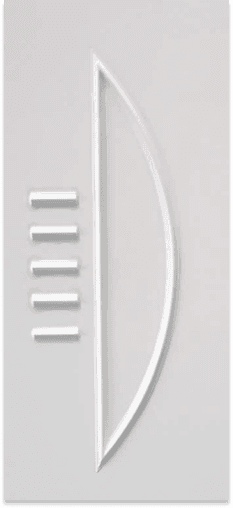 Entrance door panel PVC-21