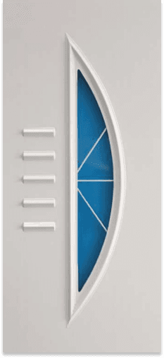 Entrance door panel PVC-22