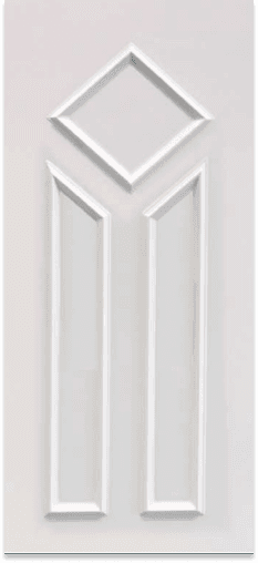 Entrance door panel PVC-09