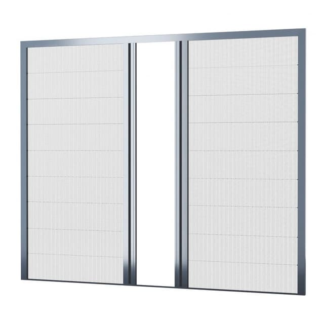 Dvodijelni harmonika komarnik