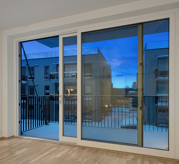 Baufens Atmo Slide PVC sliding door system visualization